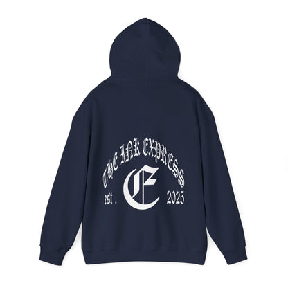 A TWILIGHT IN THE SKY  THE INK EXPRESS HOODIE.