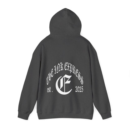 A TWILIGHT IN THE SKY  THE INK EXPRESS HOODIE.